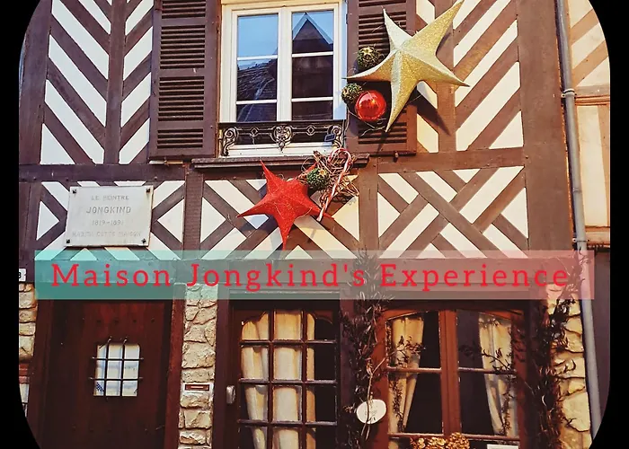 Maison Jongkind - Garage Prive 100 M - Selection Journee Du Patrimoine 2023 * Honfleur